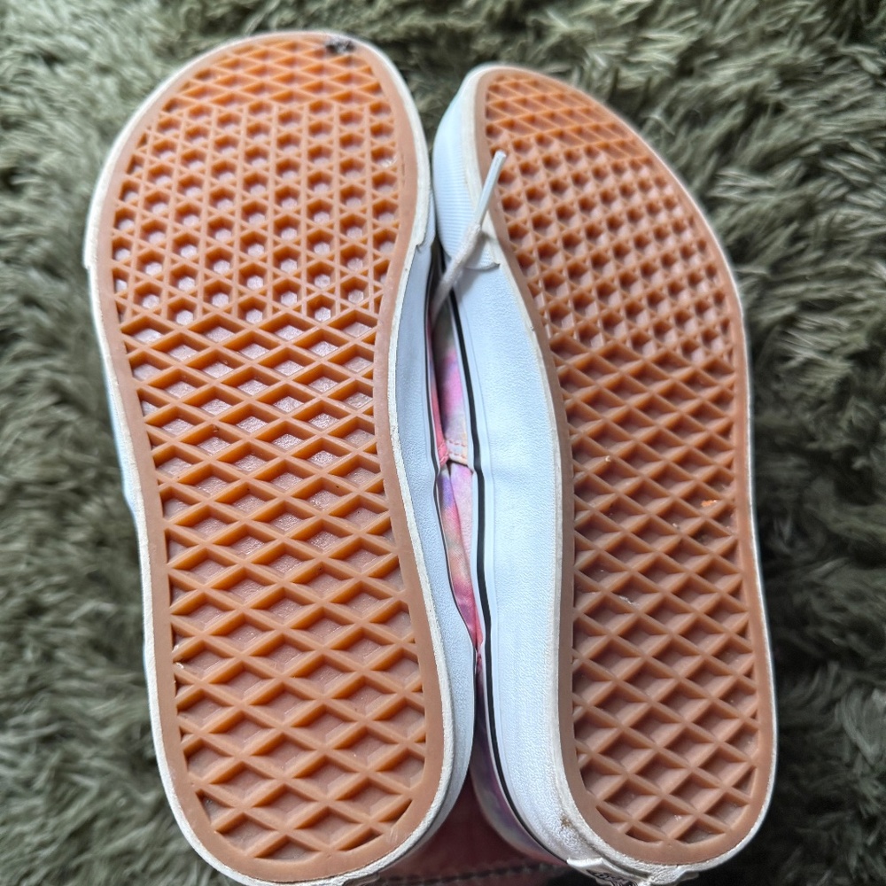 Tie Dye VANS Sneakers Women's size 9 - Picture 6 of 8